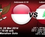 Tiket Termahal Lawan Lebanon Rp 100 Ribu Tiket Termahal Lawan Lebanon Rp 100 Ribu
