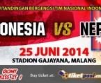Inilah Tiket Indonesia vs Nepal Inilah Tiket Indonesia vs Nepal